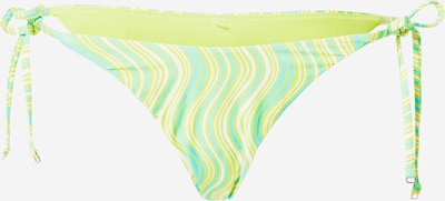 Seafolly Bikini donji dio 'Rio' u akvamarin / limeta / bijela, Pregled proizvoda