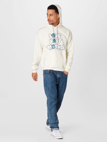 CONVERSE Sweatshirt 'LOVE YOUR MOTHER' in White