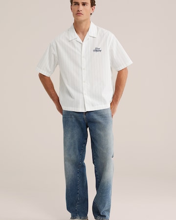 WE Fashion Comfort Fit Skjorte i hvid