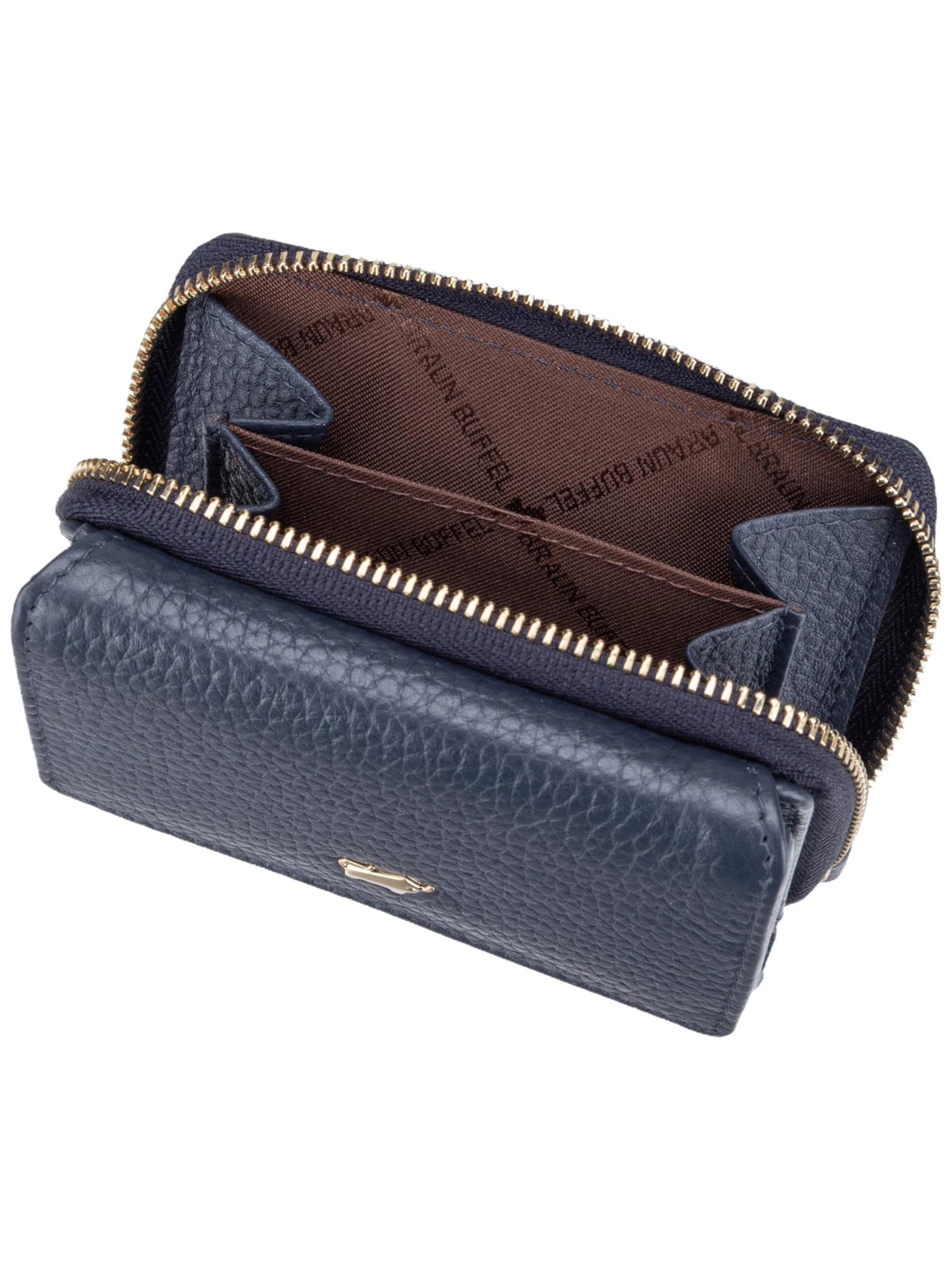 Braun Büffel Wallet ' Asti RV 50446 6CS ' in Blue