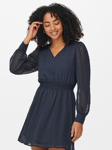 Robe-chemise 'LAURENCE' ONLY en bleu