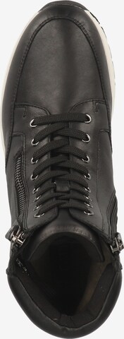 CAPRICE Lace-Up Ankle Boots in Black