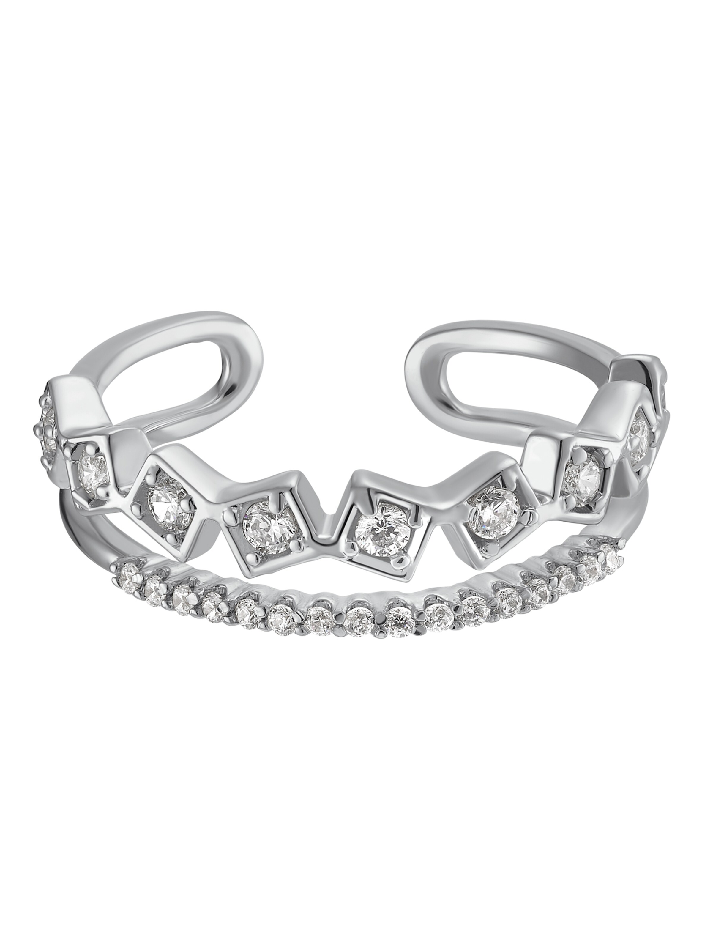 Heideman Ring 'Lina' in silber, Produktansicht