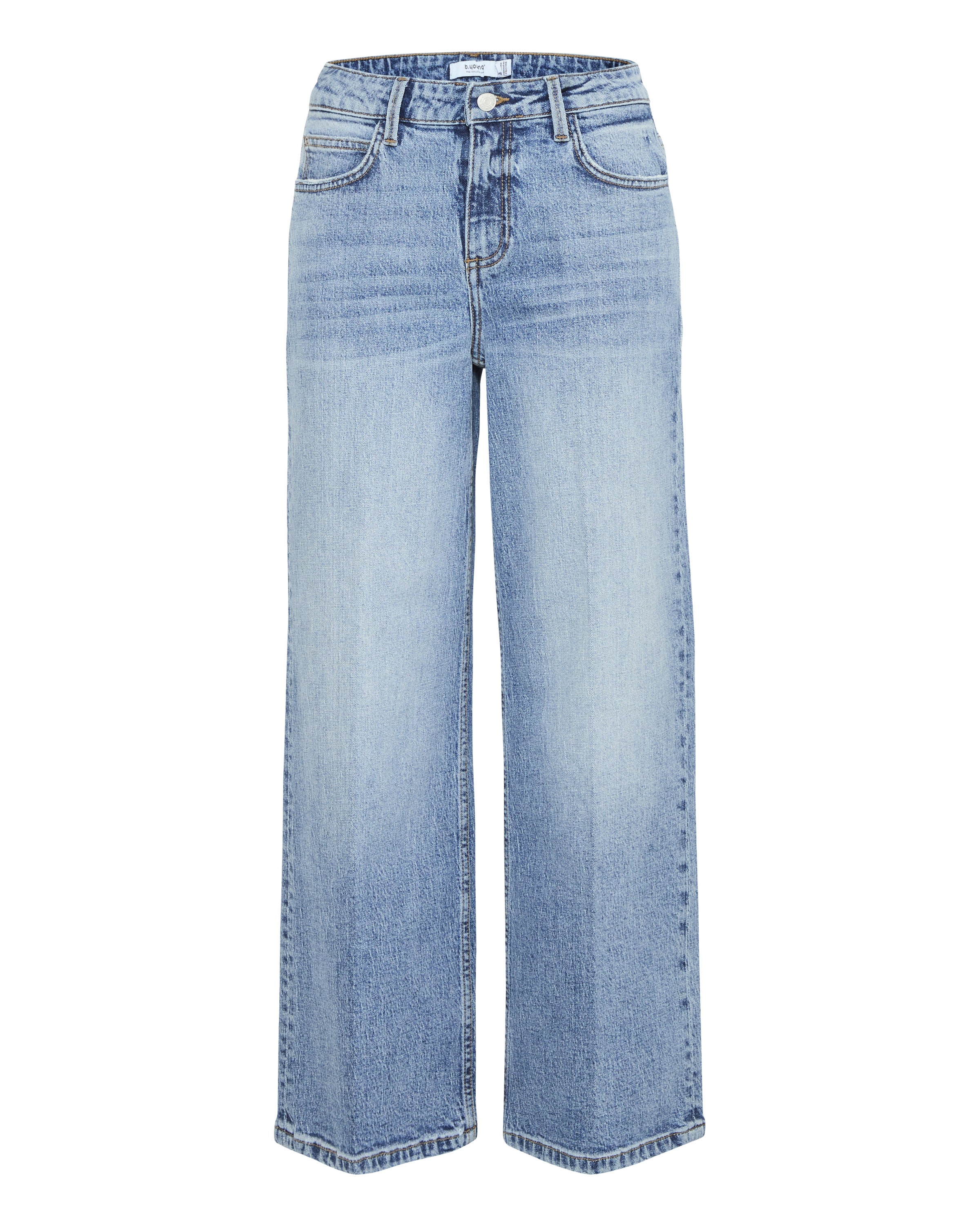 b.young Wide Leg Jeans 'BYKYJLA' i blå: forside