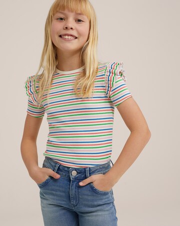 WE Fashion Футболка в Смешанный: спереди