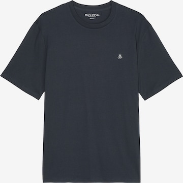 T-Shirt Marc O'Polo en bleu : devant