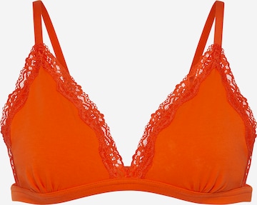 LSCN by LASCANA Bralette Bra in Orange: front