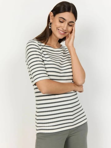 Top ' SC_KAIZA ' di Soyaconcept in verde: frontale