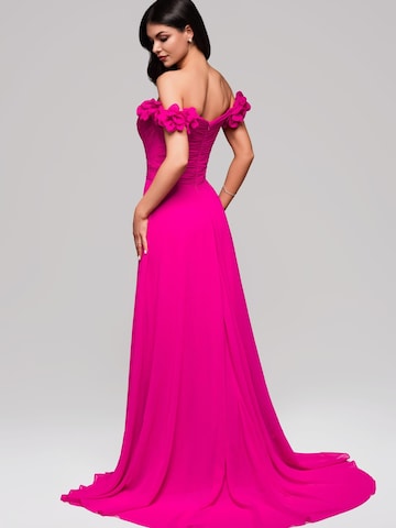 Ombre Abendkleid‌‌‌‌‌‌‌ in Pink