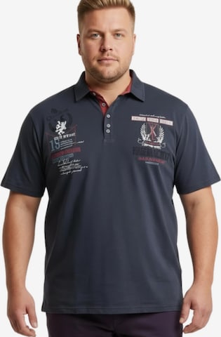 Lavecchia Shirt 'LV-2038 Übergrößen' in Grijs: voorkant