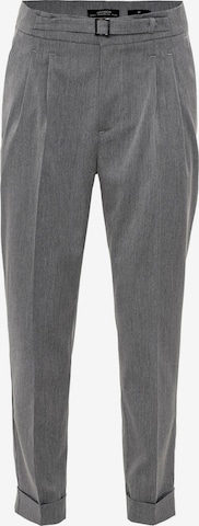 Antioch Regular Trousers with creases in Grey: front