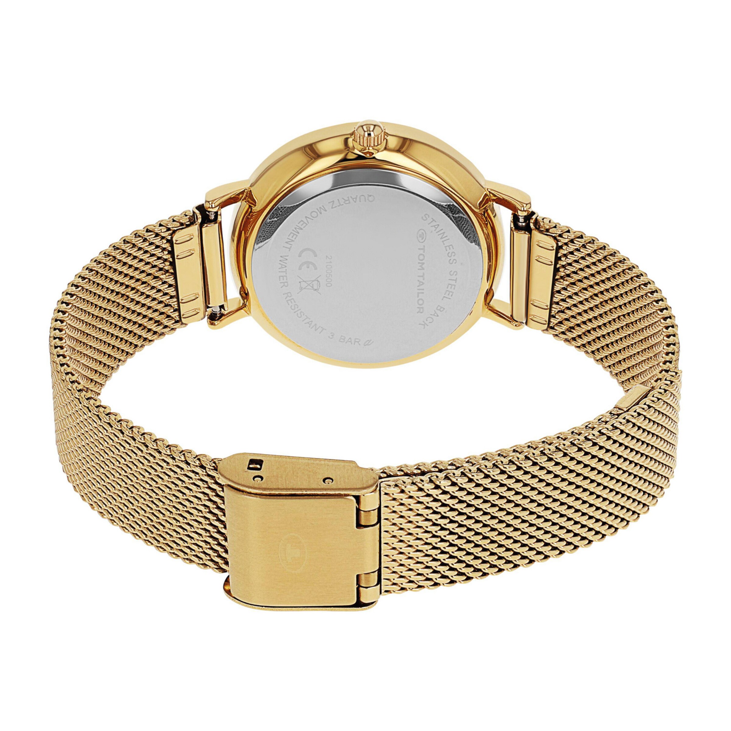 TOM TAILOR Uhr in Gold