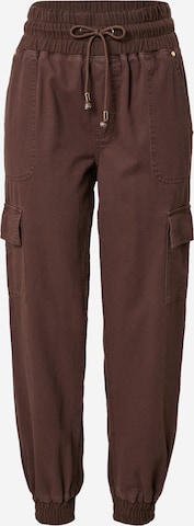 River Island Cargo Jeans in Brown: front