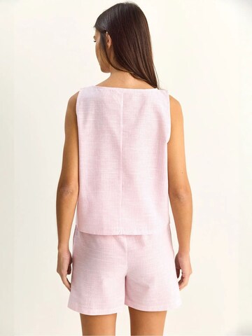 Bianco Lucci Hausanzug 'Zweiteiliges Set'‌‌‌‌‌‌‌‌‌‌ in Pink