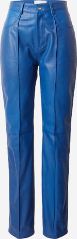 Regular Pantaloni 'Maggie' de la Hosbjerg pe albastru: față