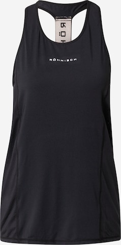 Röhnisch Sports Top in Black: front