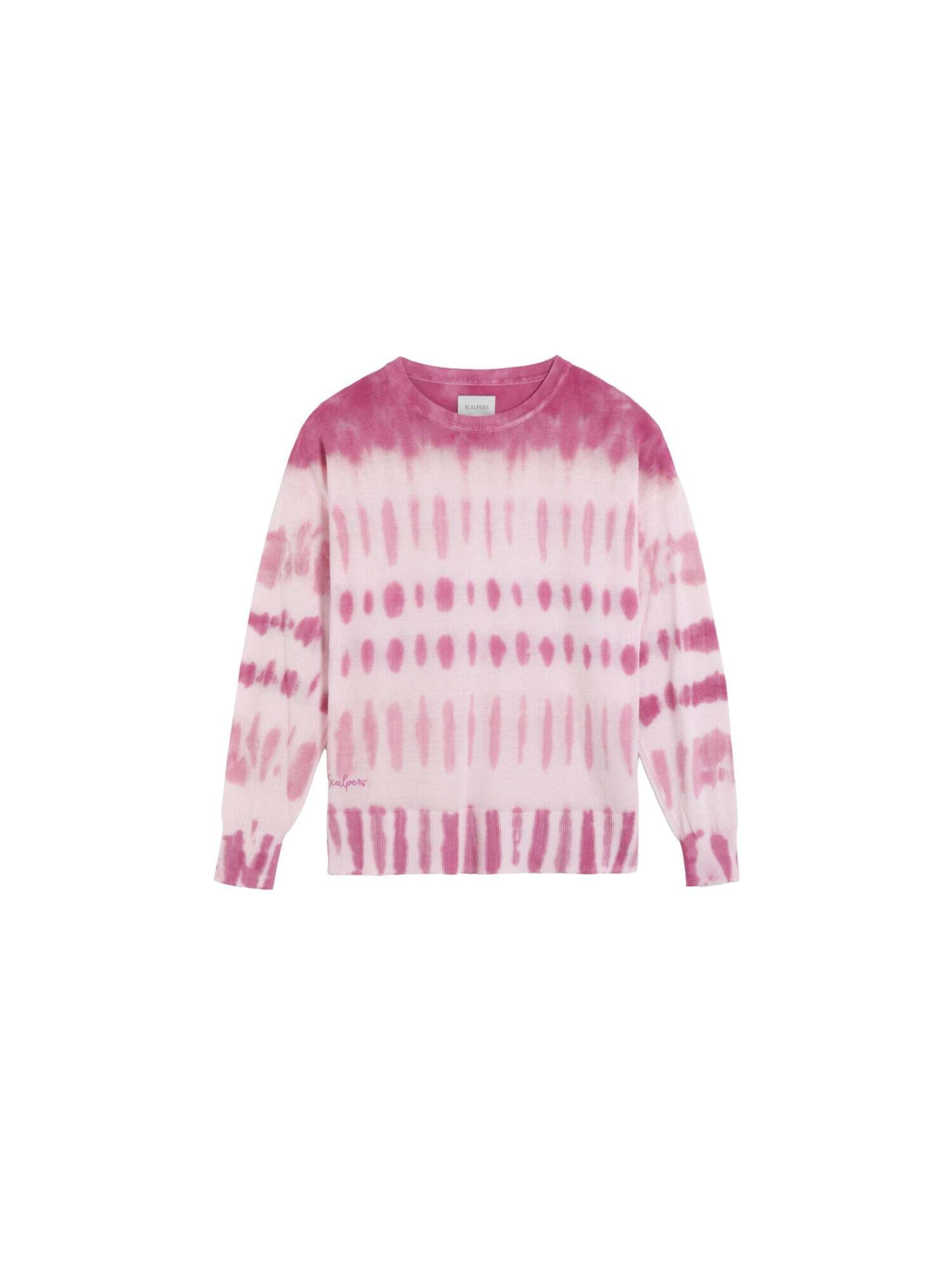 Pull-over Scalpers en rose : devant