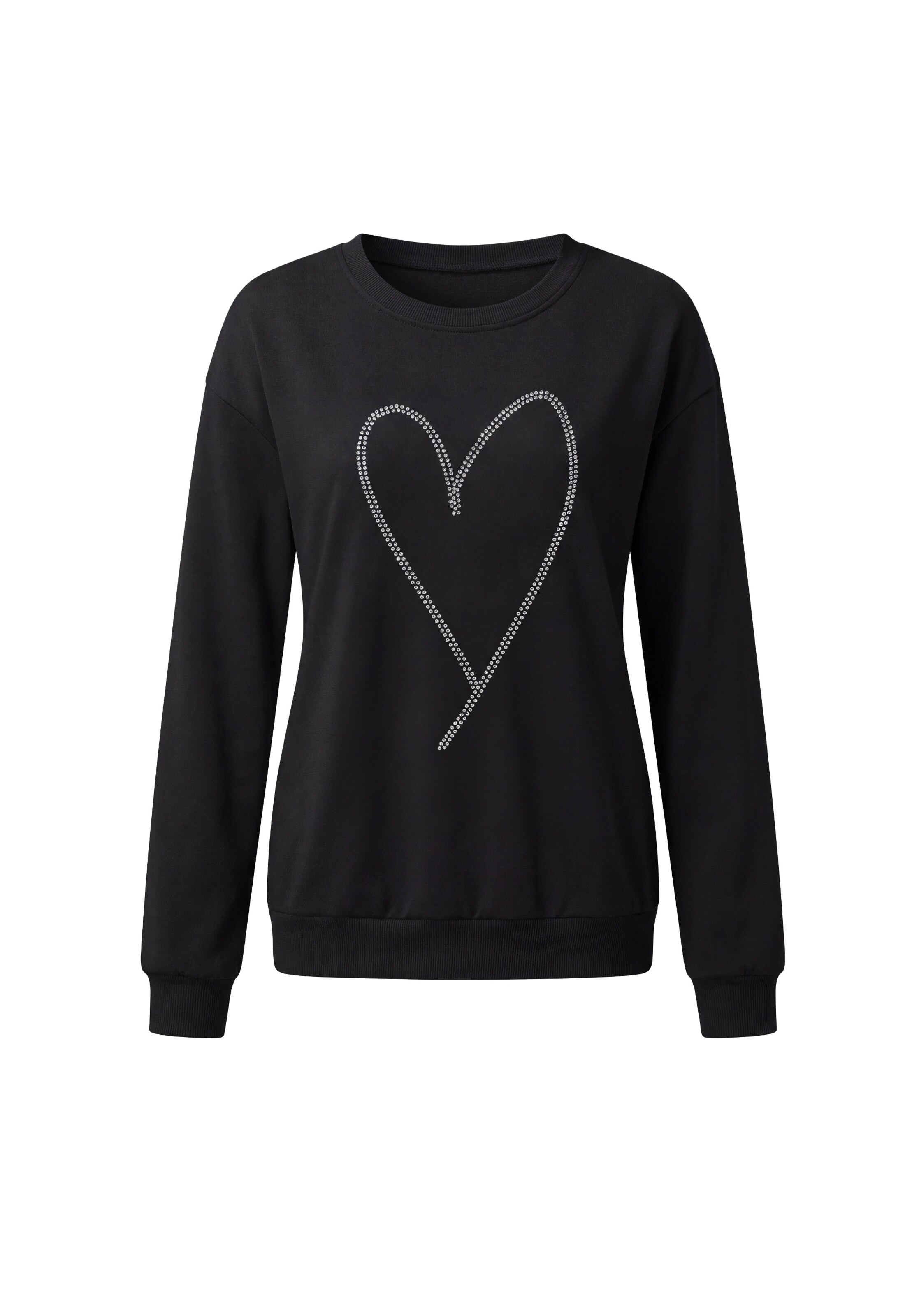 usha BLACK LABEL - Sudadera en negro: frente