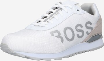 BOSS Sneaker 'Parkour Runn' in Weiß: front