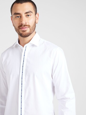 Coupe slim Chemise Michael Kors en blanc