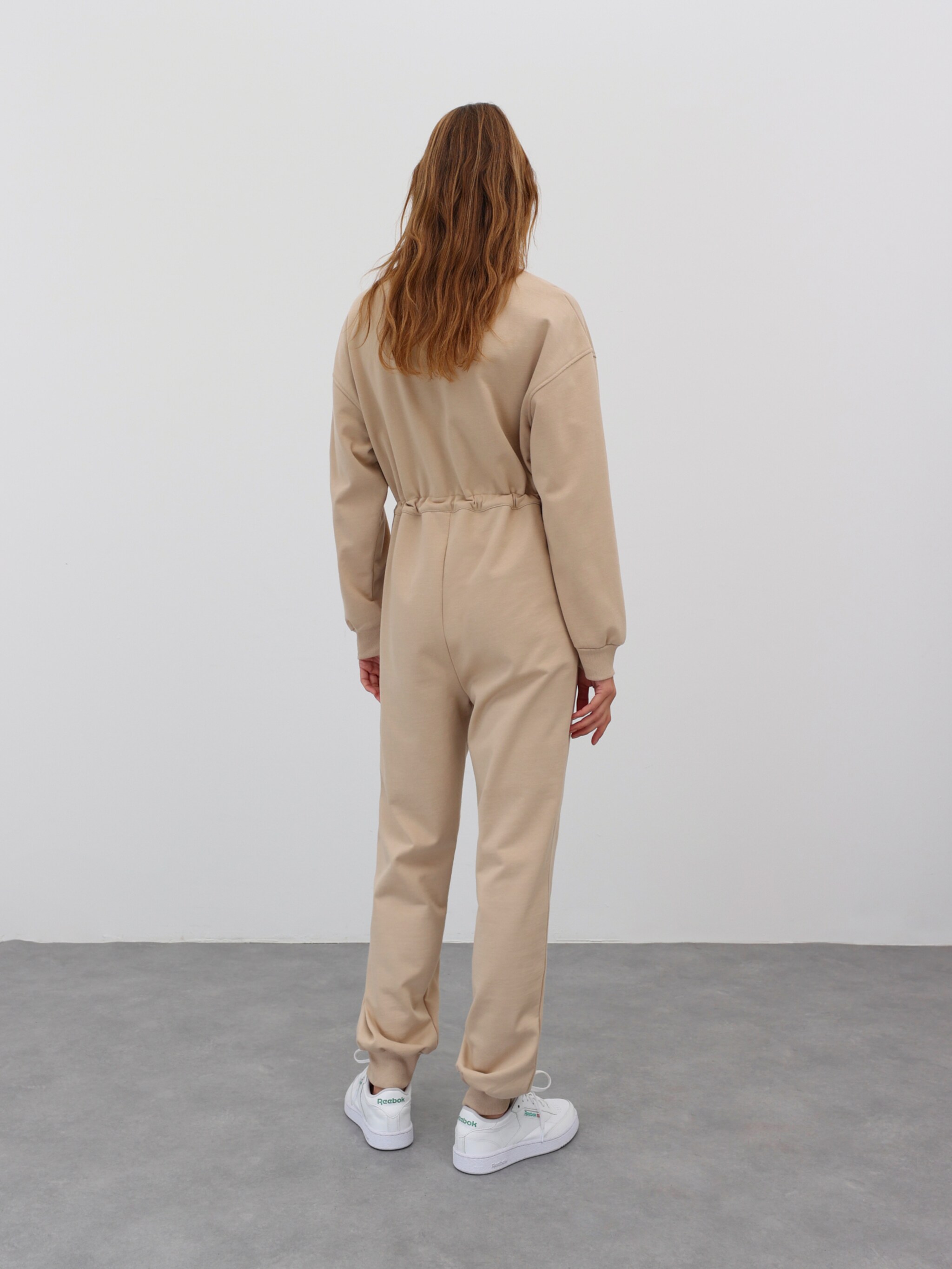 EDITED Producten Jumpsuit 'Sky' Sand