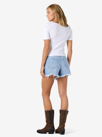 T-shirt 'NMMaya' Noisy may en blanc