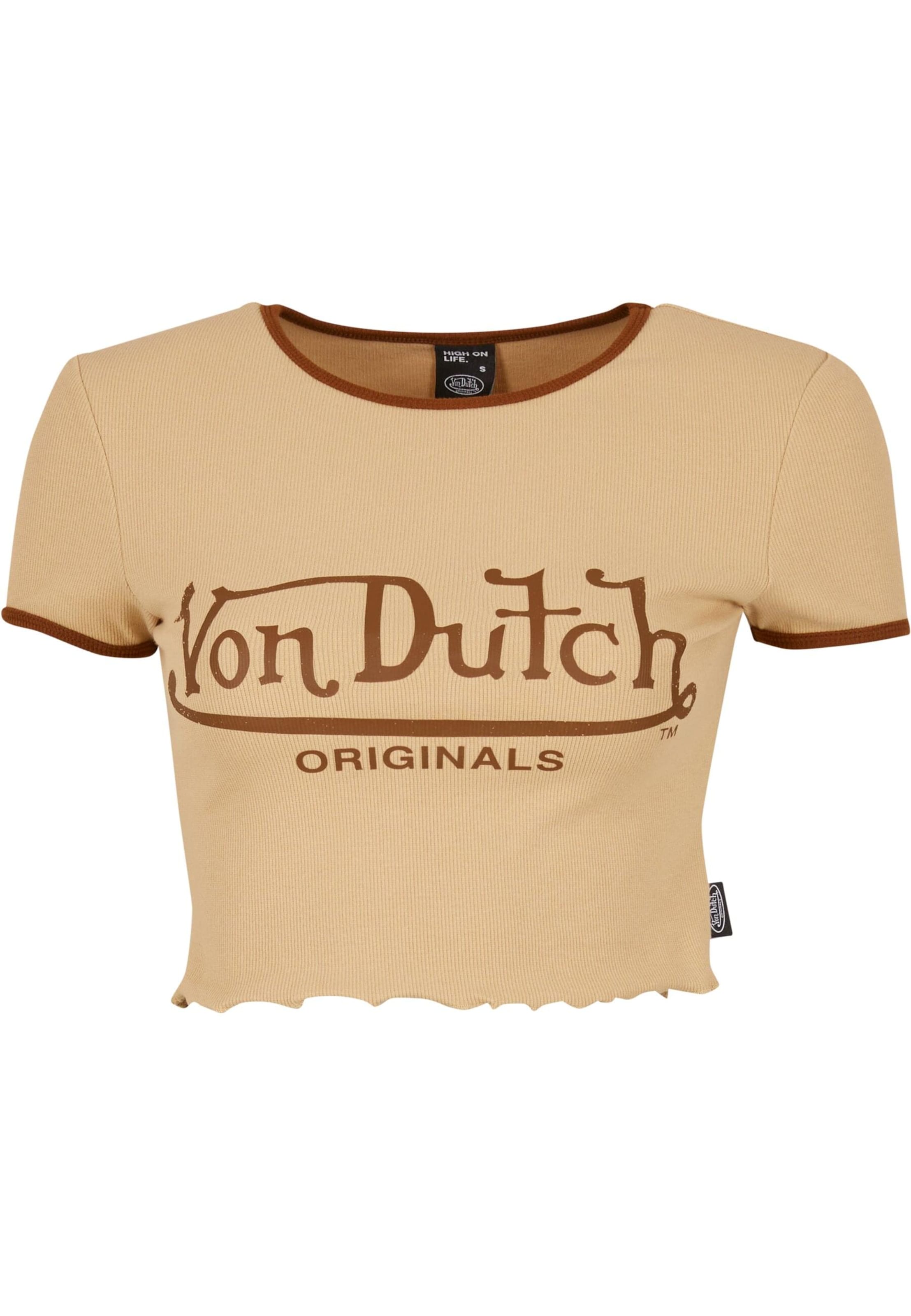 Von Dutch Originals Shirt 'Ami' in Beige: front
