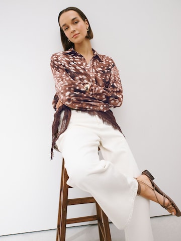 Camicia da donna di Next in marrone