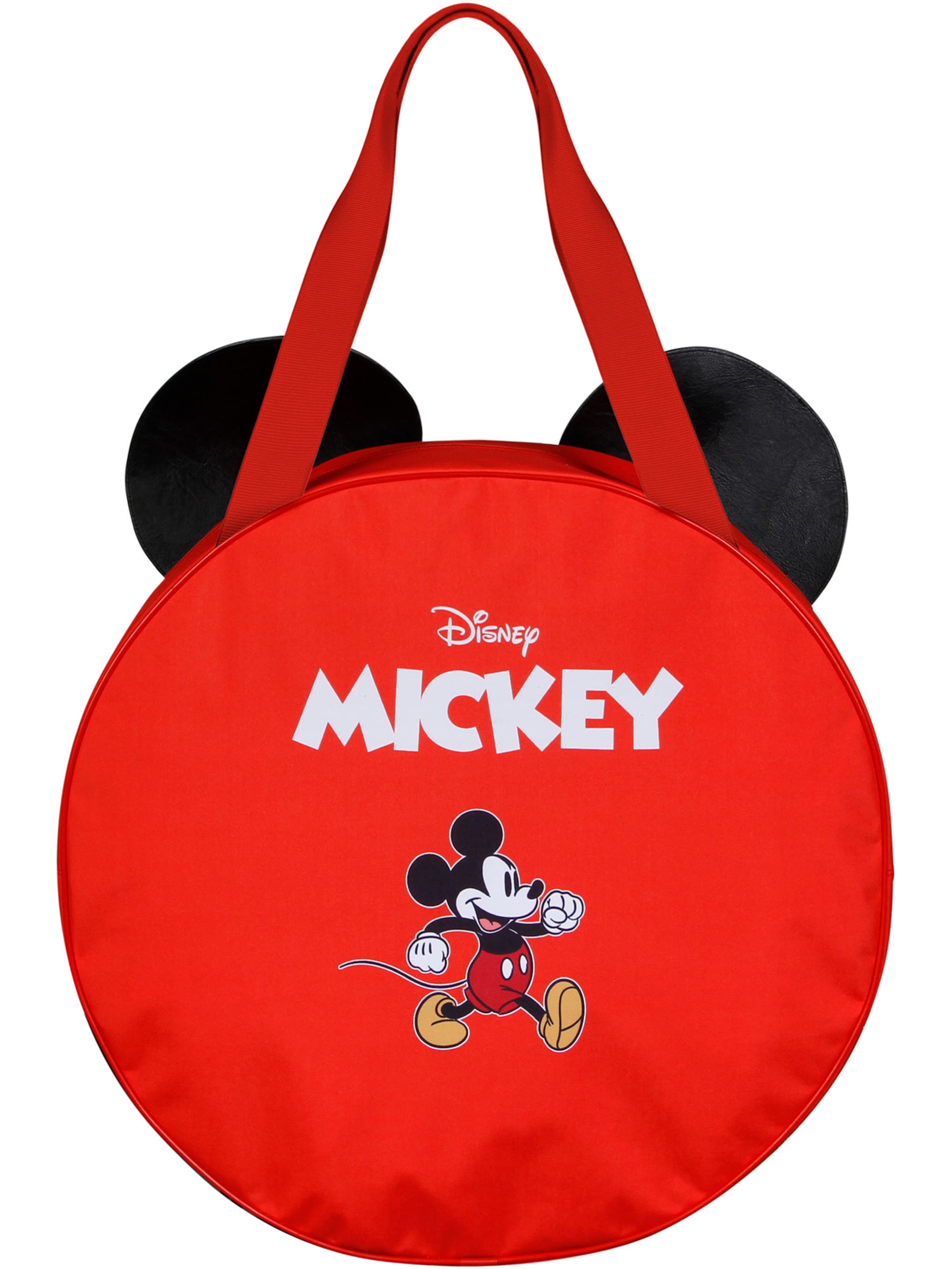 DISNEY Strandtasche 'Face-Jumbo Beach Bag' in Rot