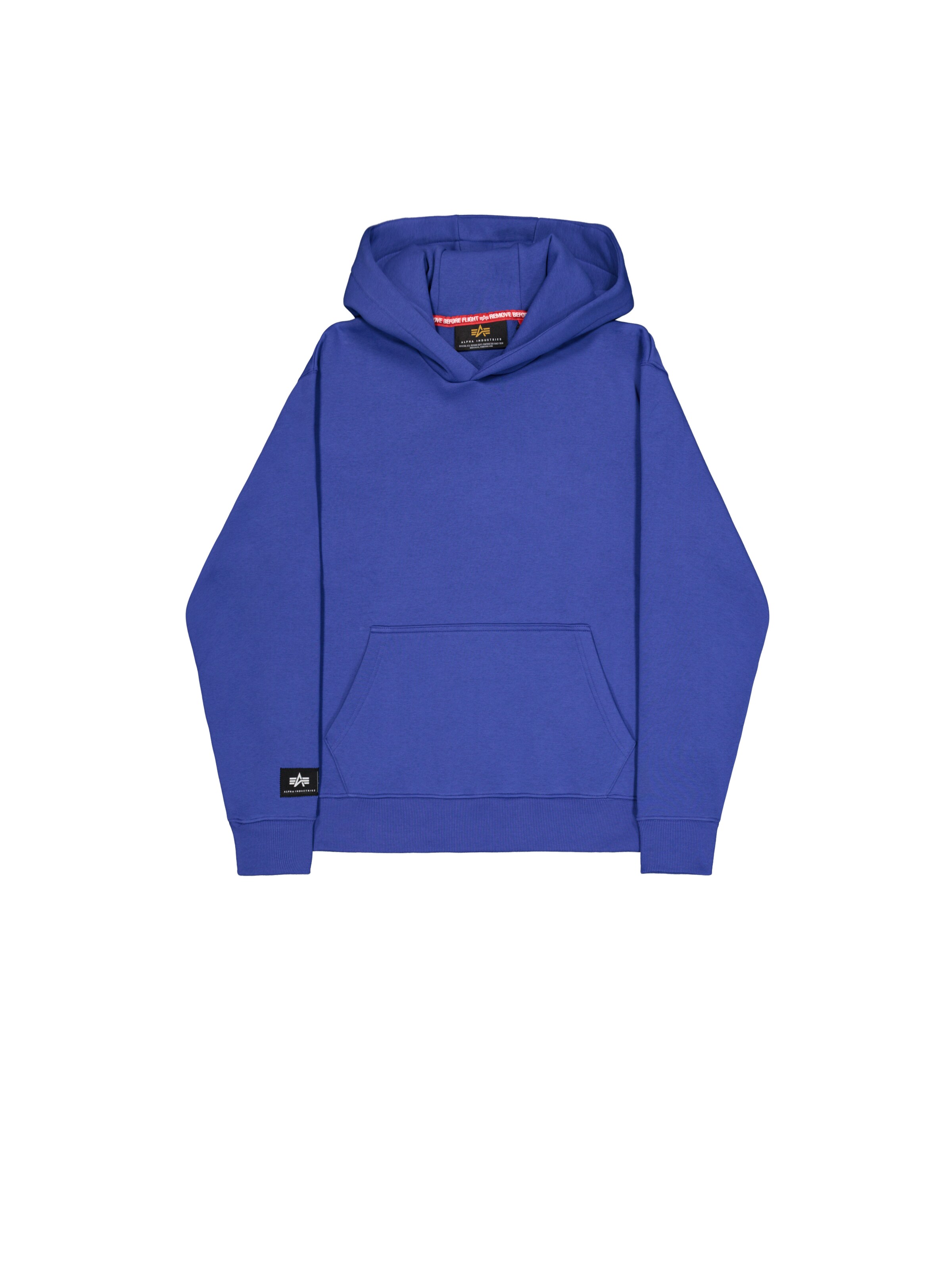 ALPHA INDUSTRIES Sweatshirt in Blue: front