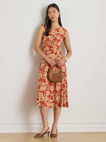 Robe 'CLASSIC' Lauren Ralph Lauren Petite en rouge : devant