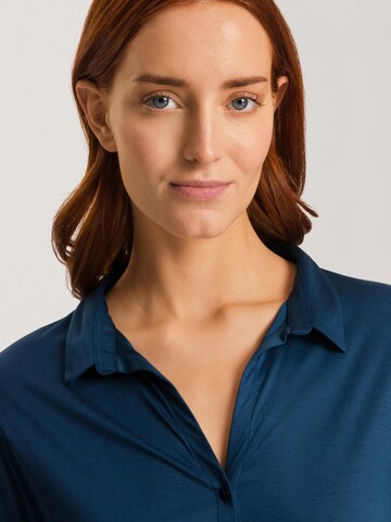 Hanro Slaapshirt 'Grand Central' in Blauw