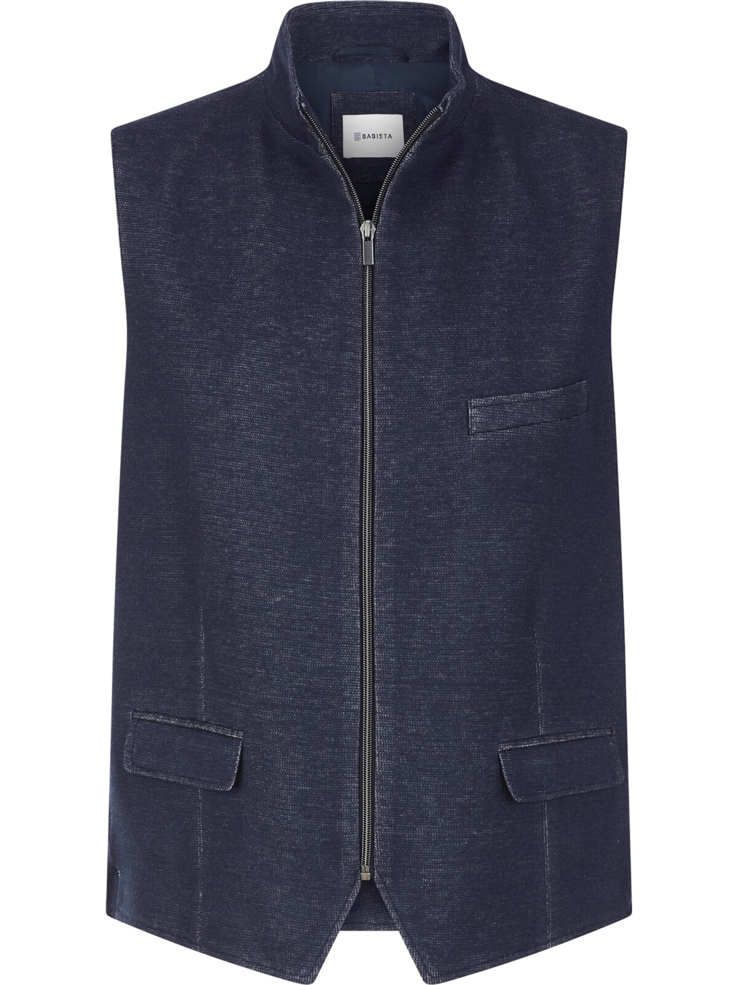 BABISTA Vest 'Uldin' in Blue: front