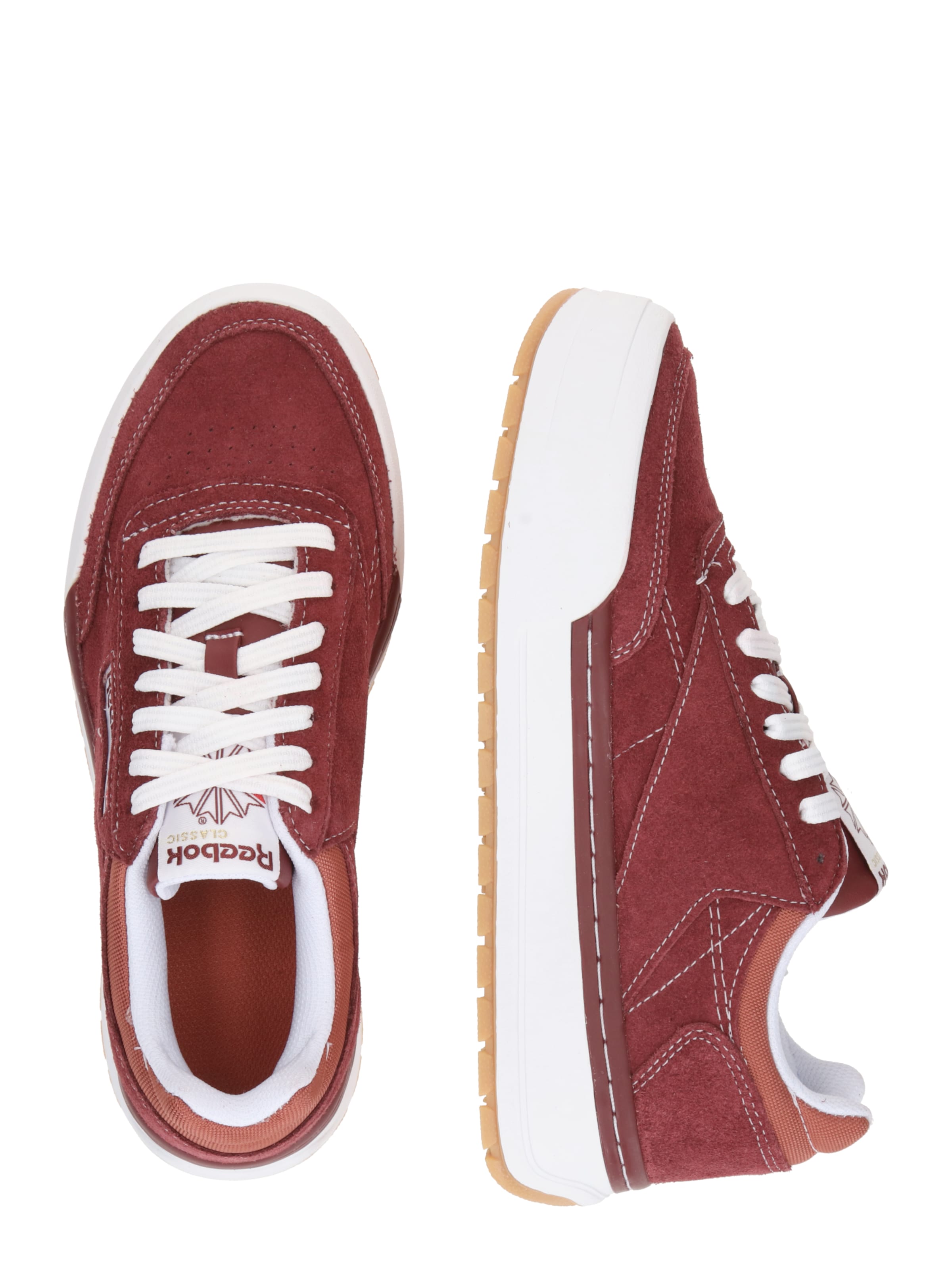 Reebok Σνίκερ χαμηλό 'Club C Megacourt' σε κόκκινο