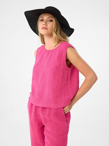 DIMI Blouse in Pink: front