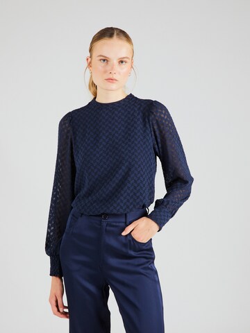 ONLY Blouse 'EMMERY' in Blauw: voorkant