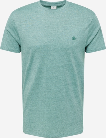 Springfield T-shirt 'RECONSIDER' i grön: framsida
