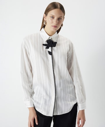 Ipekyol Blouse in Wit: voorkant