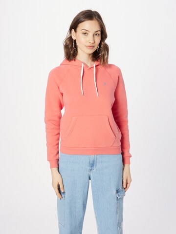 Sweat-shirt Polo Ralph Lauren en rouge : devant