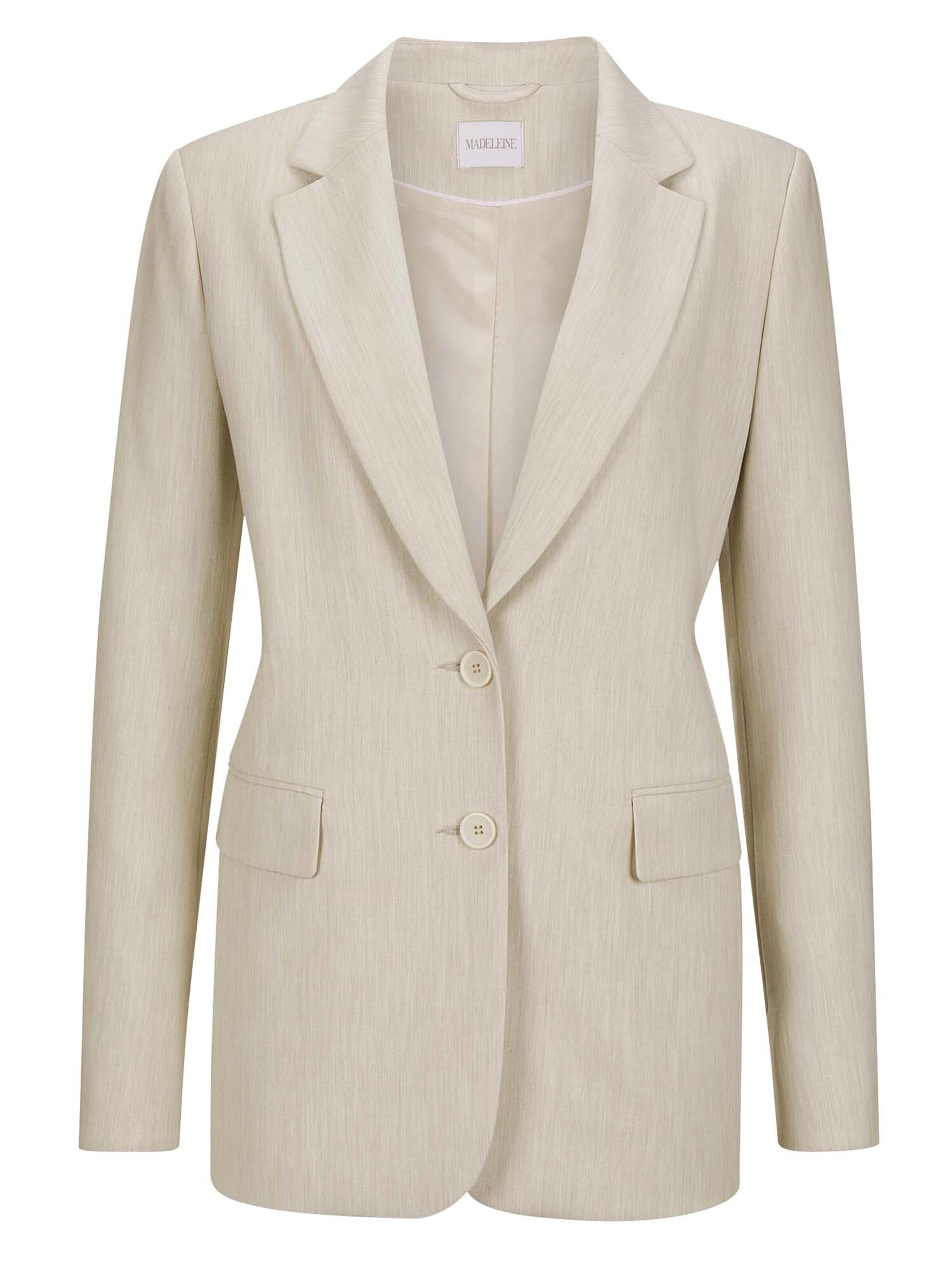 MADELEINE Blazers in Wit: voorkant