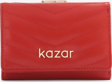 Porte-monnaies Kazar en rouge : devant