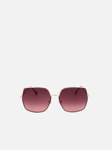 Carolina Herrera Zonnebril 'Carolina Herrera HER 0139/S Gold nude 60/16/145 Women Sunglasses' in Goud