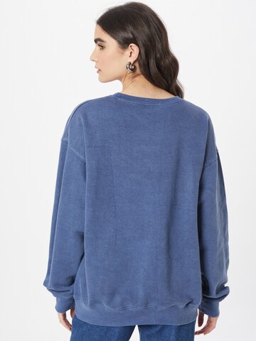 Nasty Gal Sweatshirt 'Portland' in Blau