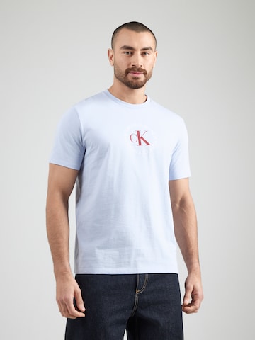 Calvin Klein JeansMajica - ljubičasta boja: prednji dio