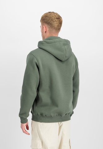 žalia ALPHA INDUSTRIES Megztinis be užsegimo
