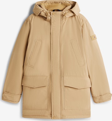 Parka mi-saison TOMMY HILFIGER en beige : devant