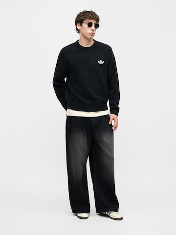ADIDAS ORIGINALS - Jersey 'Trefoil Essentials' en negro