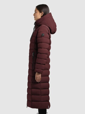 khujo Winter Coat 'Simmie2' in Red