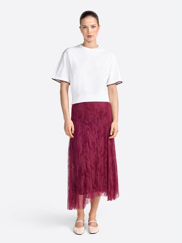 Jupe Rich & Royal en rouge