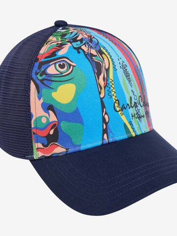 Casquette 'De Zen' Carlo Colucci en bleu